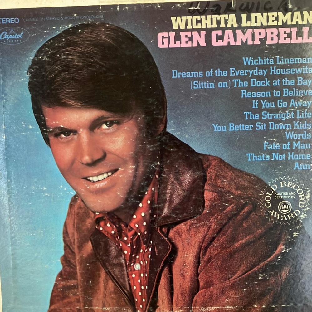 Glen Campbell Wichita lineman lp